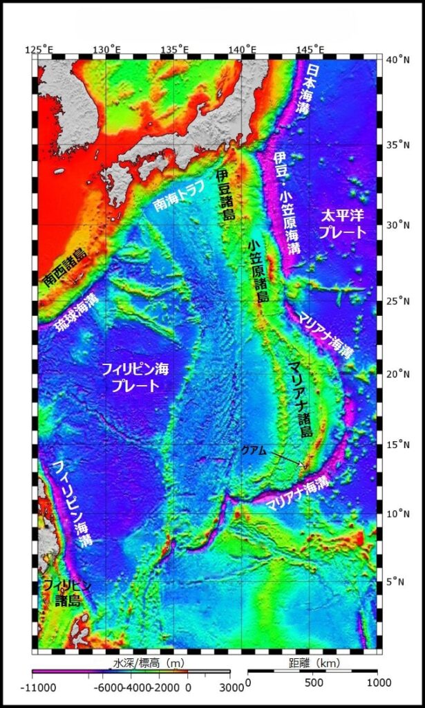 沈み込み帯（狭まる境界）の地形（海溝・トラフ・弧状列島など） - 地理ラボ 詳しすぎる高校地理
